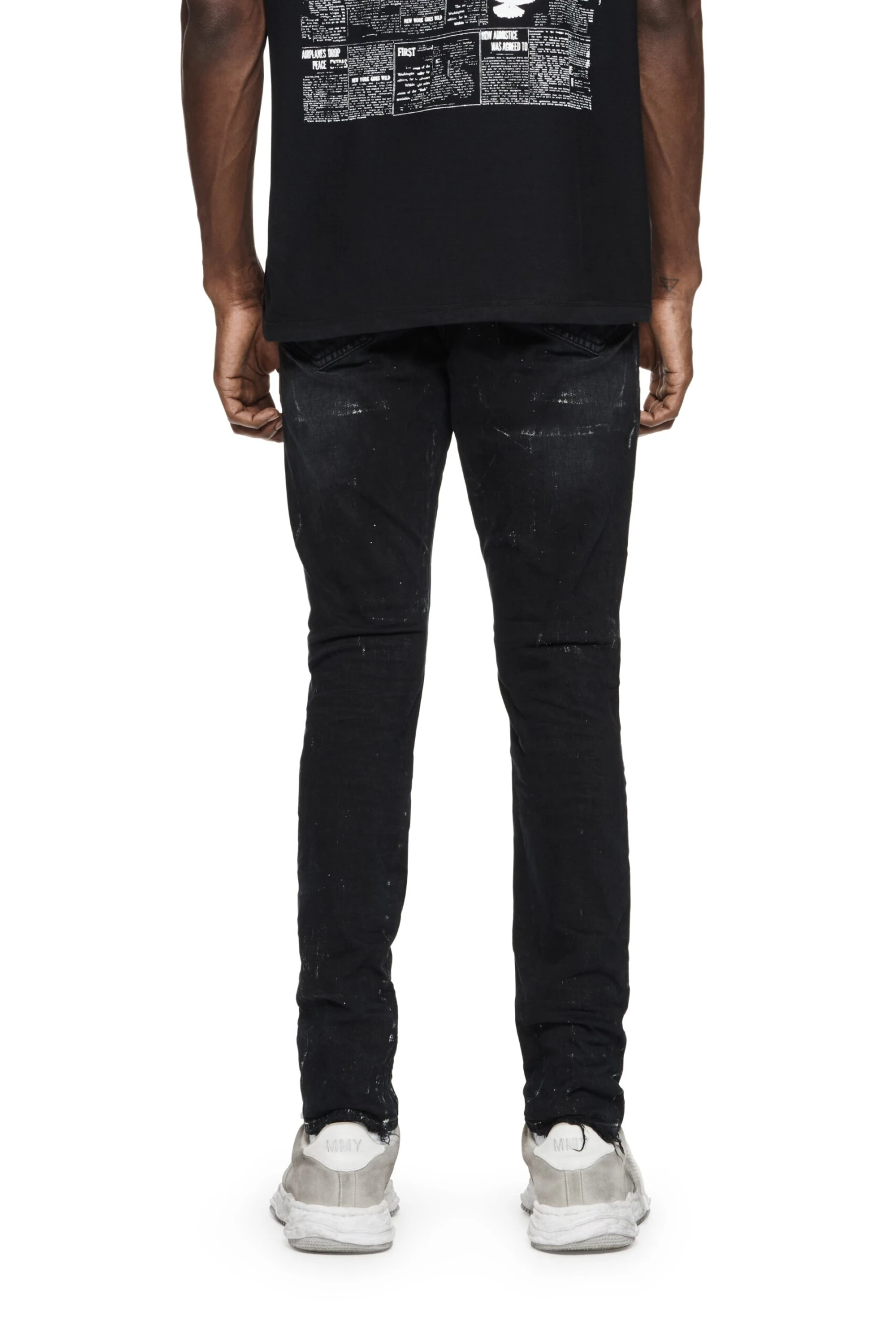 P001 Black Wash Metallic Silver 4 P001 Black Wash Metallic Silver - Image 2