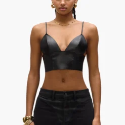 Leather Bralette