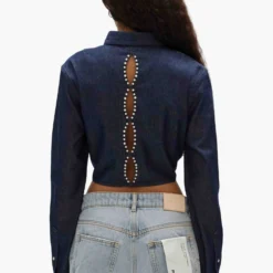 Pearl Button Up Shirt -Purple-Brand Store D3009 LSDK225 3 scaled