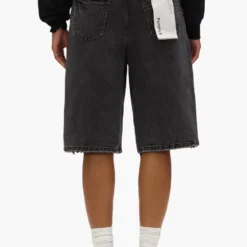 Zip Denim Short -Purple-Brand Store D5010 BMZB325 8119 scaled