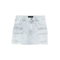 Sun Fade Cargo Mini Skirt