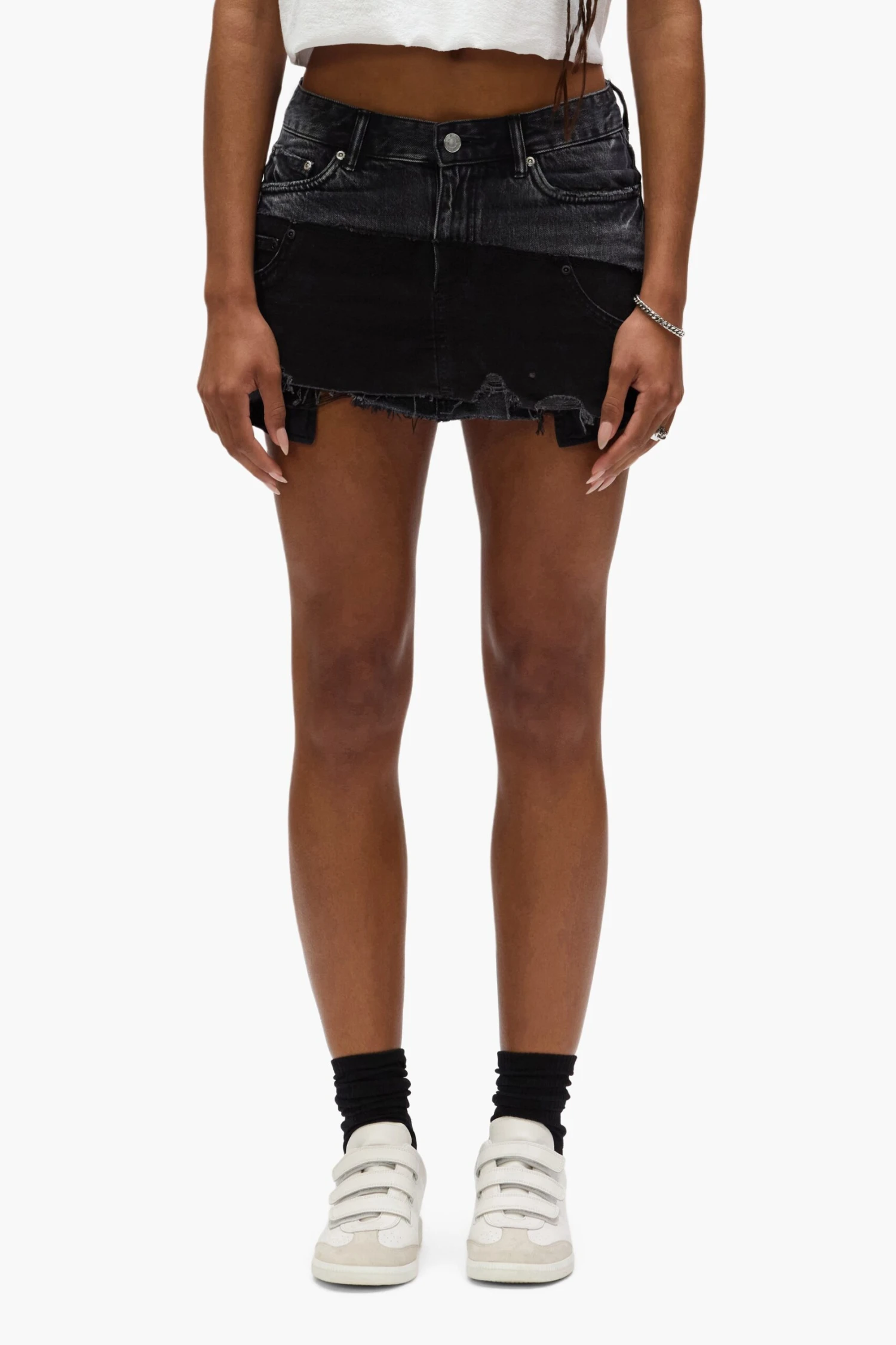 Double Canvas Mini Skirt 3 Double Canvas Mini Skirt