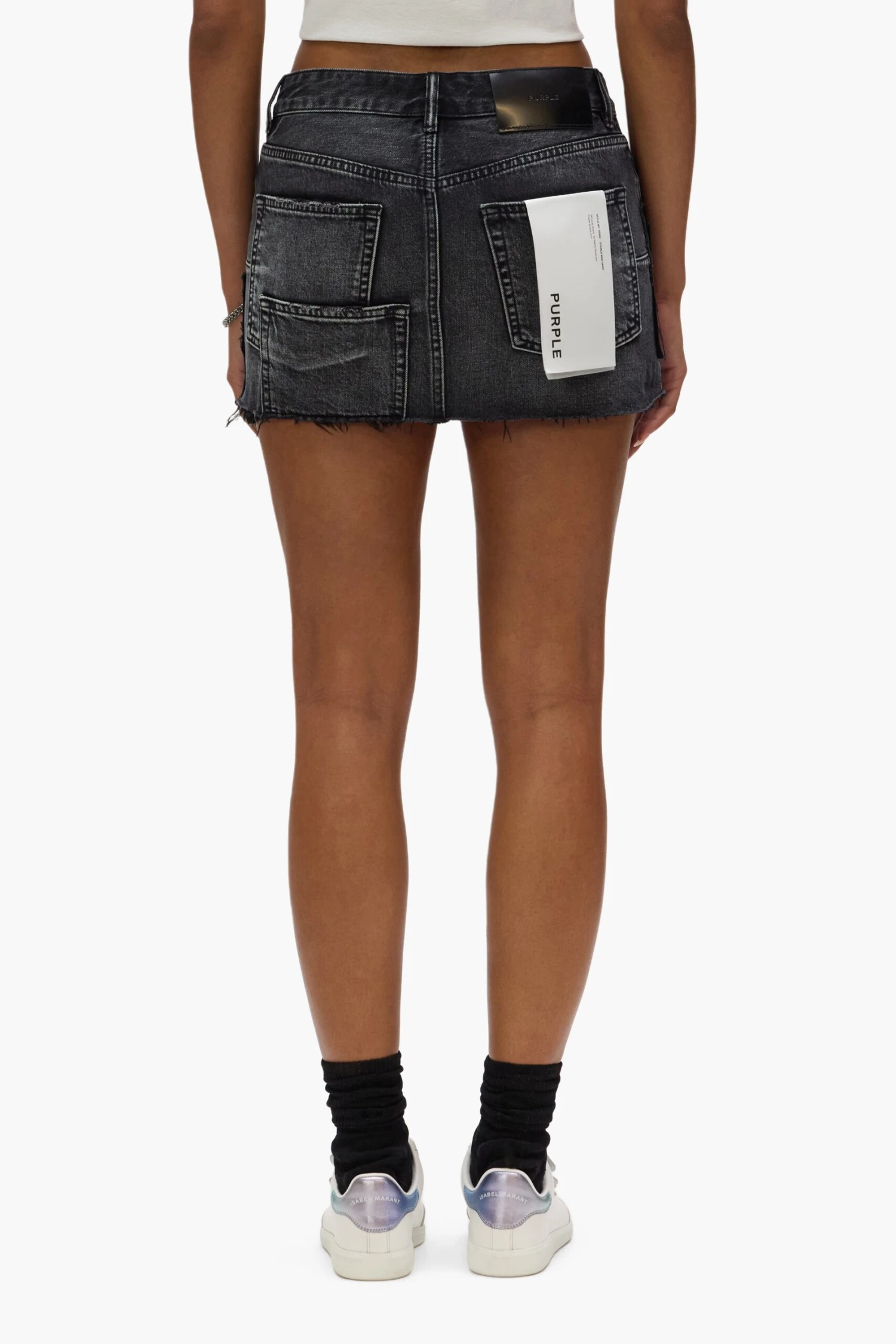 Double Canvas Mini Skirt 5 Double Canvas Mini Skirt - Image 3