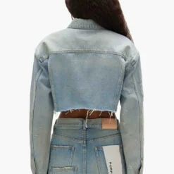 Cropped Denim Jacket -Purple-Brand Store D6007 BCCJ225 3 scaled