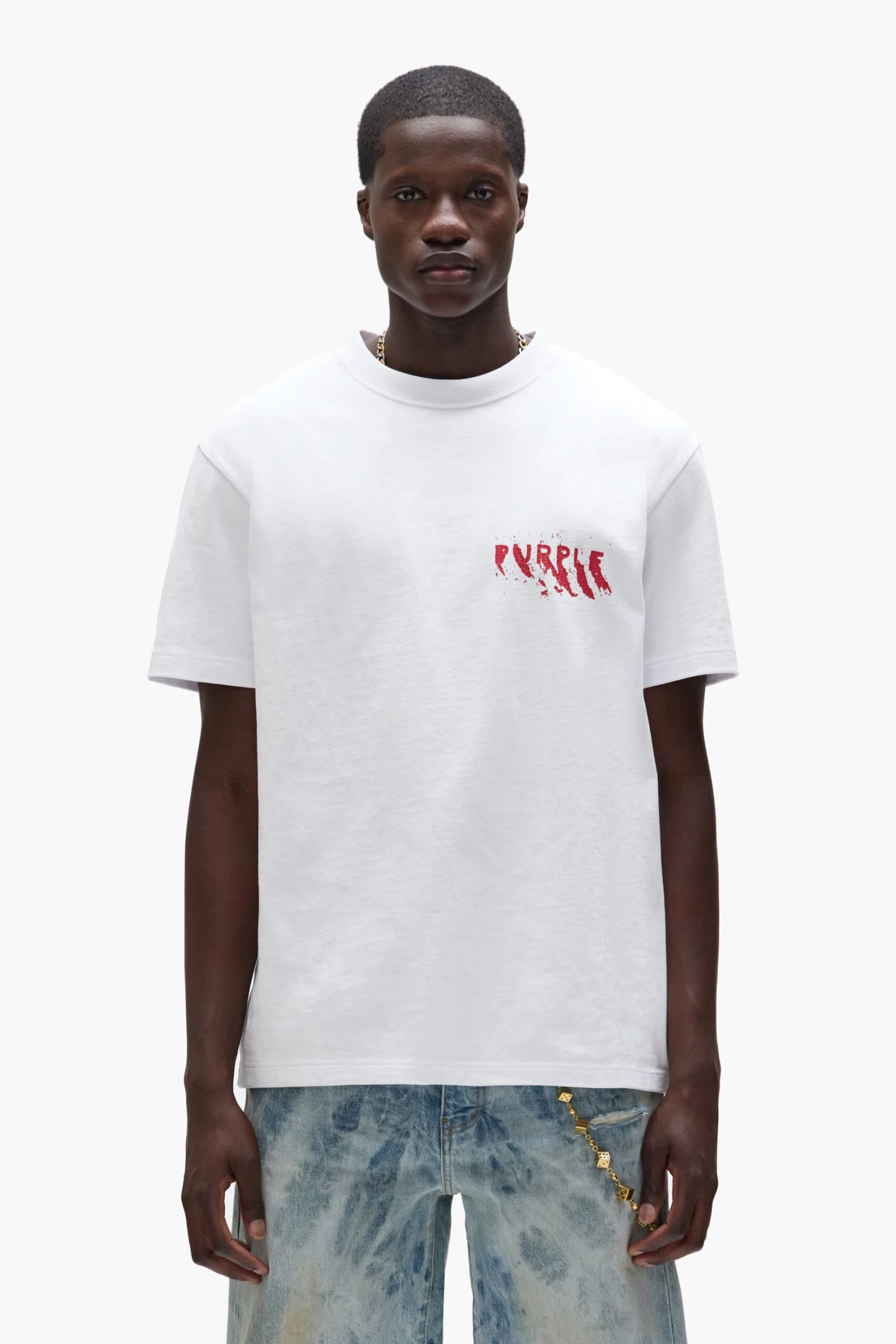 Painted Wordmark Tee 3 Painted Wordmark Tee