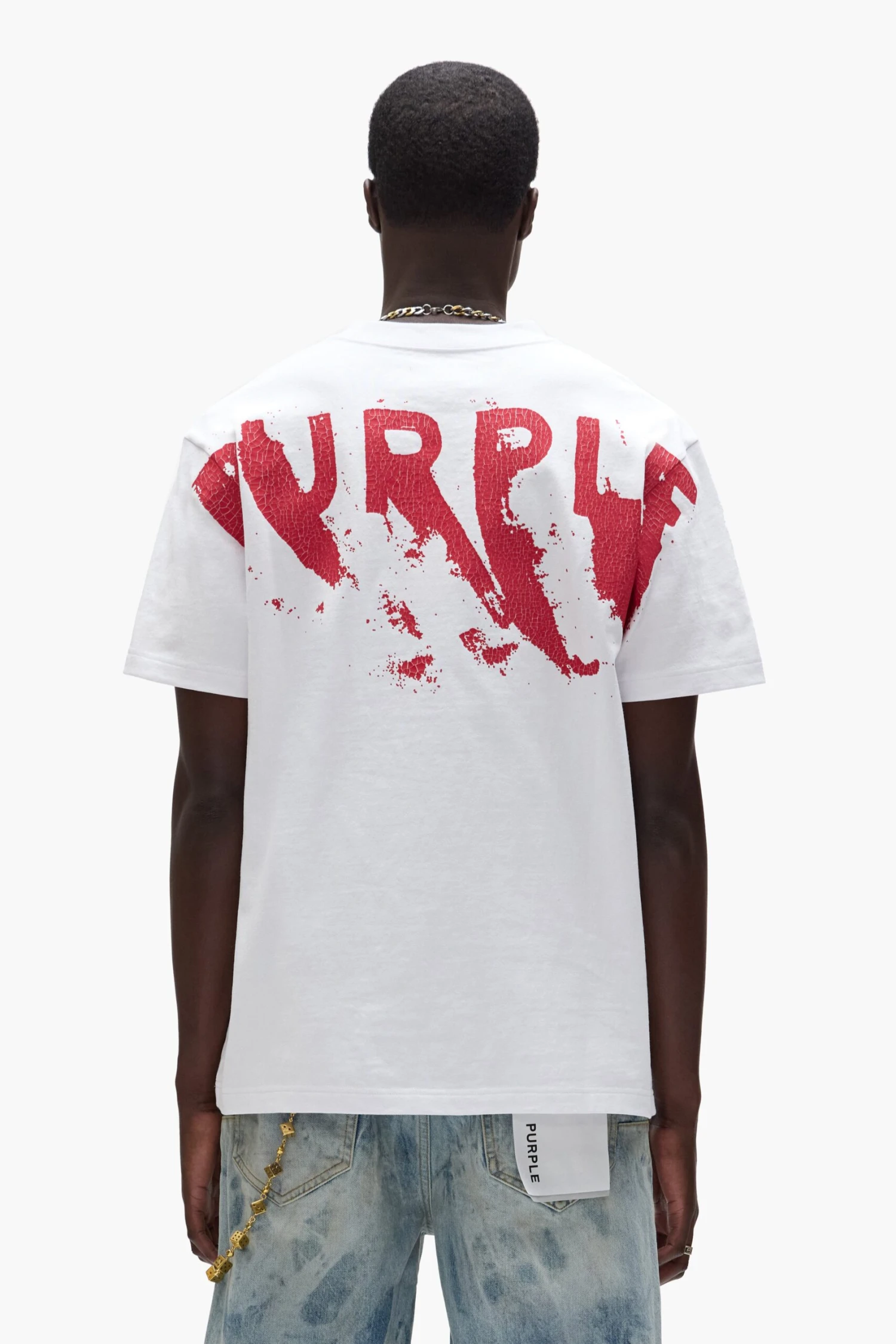 Painted Wordmark Tee 5 Painted Wordmark Tee - Image 3