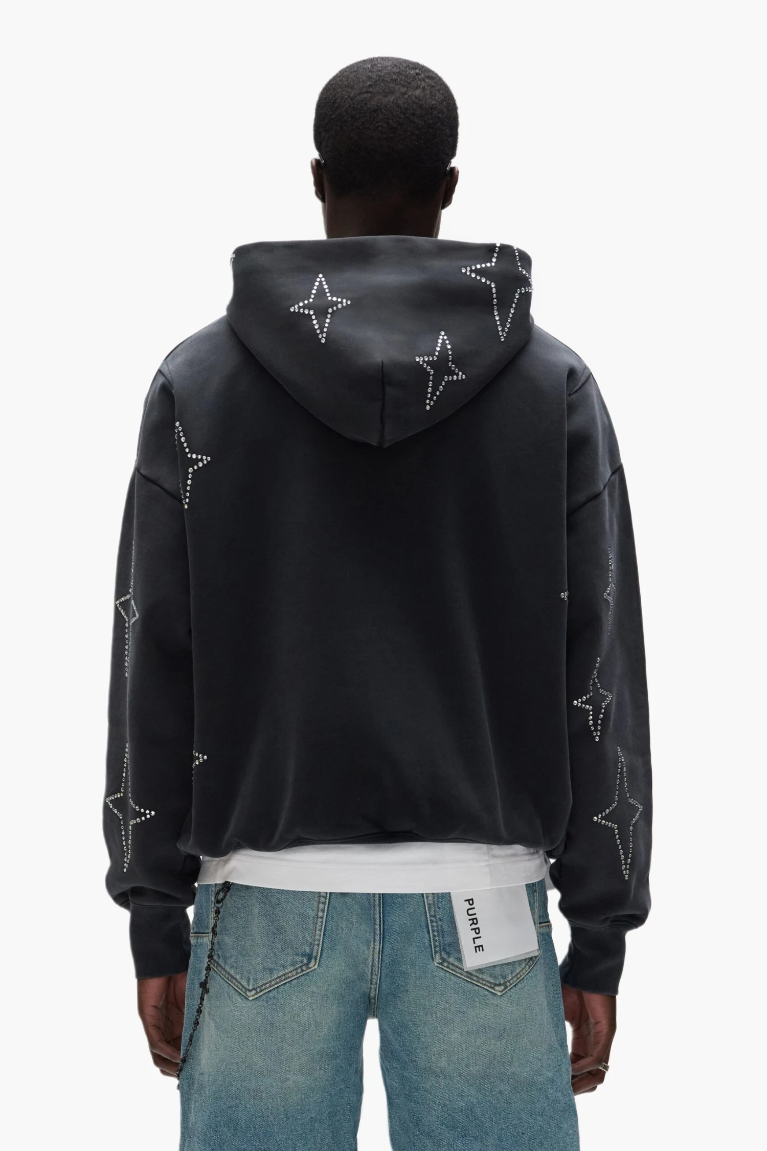 Stacked Crystal Stars Hoodie 5 Stacked Crystal Stars Hoodie - Image 3