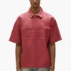 Leather Polo Shirt