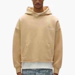 Newsprint Cropped Hoodie