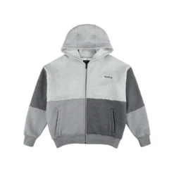 Wordmark Zip Up Hoodie -Purple-Brand Store M4117 HFHW125 scaled