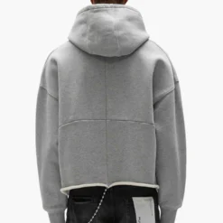 Distressed Cropped Hoodie -Purple-Brand Store M4137 FHWC225 3 scaled