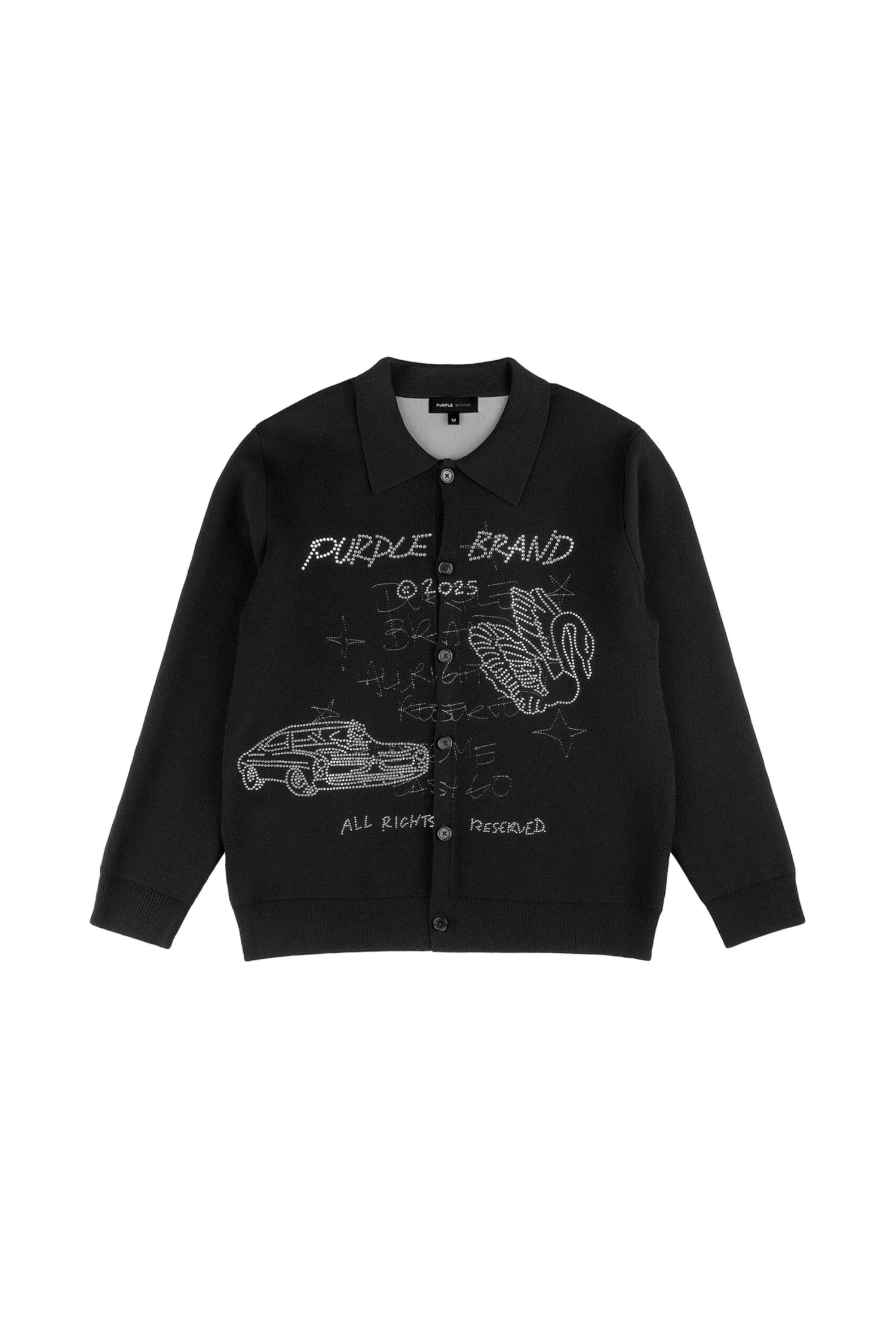 Scratch Studded Cardigan 5 Scratch Studded Cardigan - Image 3