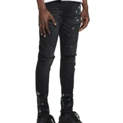 P001 Black Resin Knee Slit -Purple-Brand Store P001 BRKS122 3 scaled