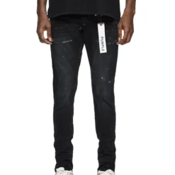 P001 Black Wash Metallic Silver