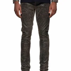 P001 Slim Fit Leather Pant