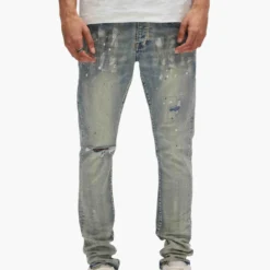 P001 Light Indigo Paint Blowout