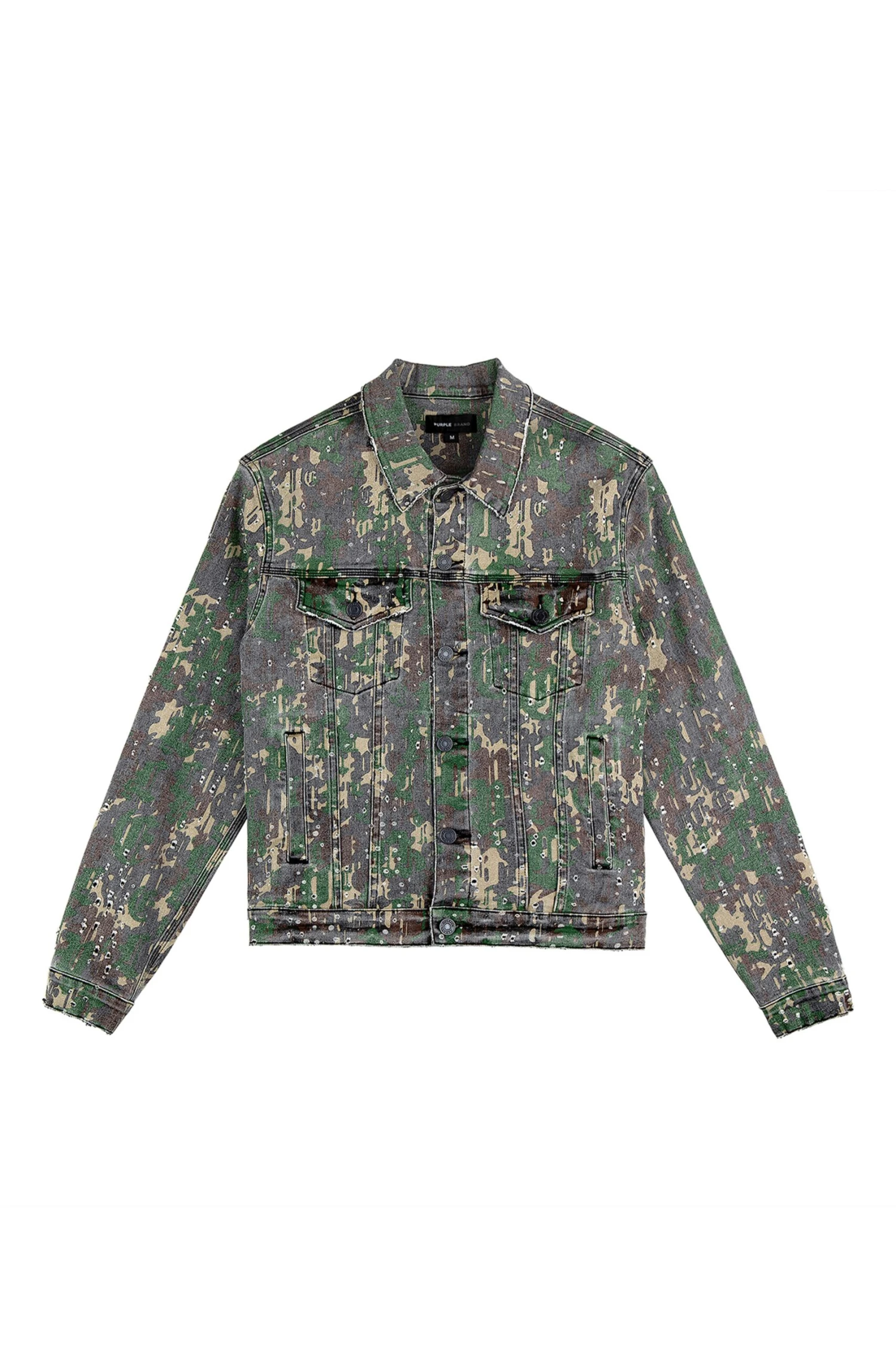 P024 Militaire Buckshot Trucker Jacket 5 P024 Militaire Buckshot Trucker Jacket - Image 3