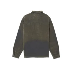 Flocked Shirt Jacket -Purple-Brand Store P034 LFSI124 2 ddc38b66 4f2d 4864 baca bd82f33e7f0b