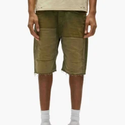 P059 Patchwork Shorts