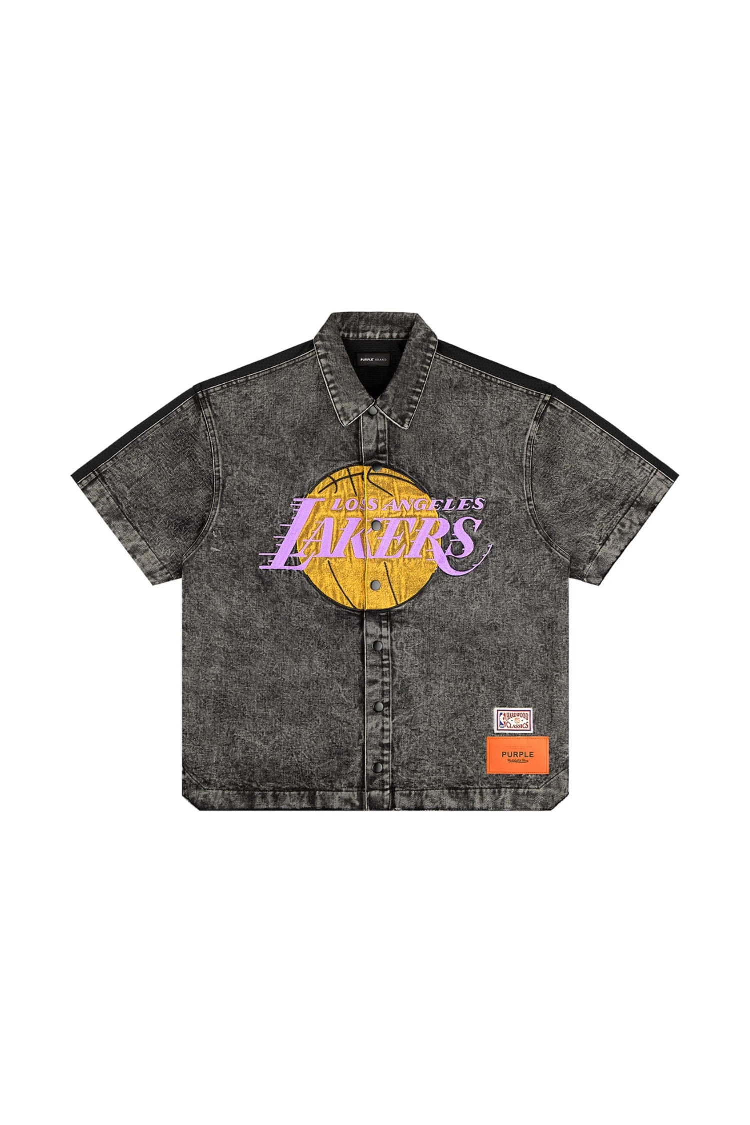 LA Lakers Snap Shirt 7 LA Lakers Snap Shirt - Image 5