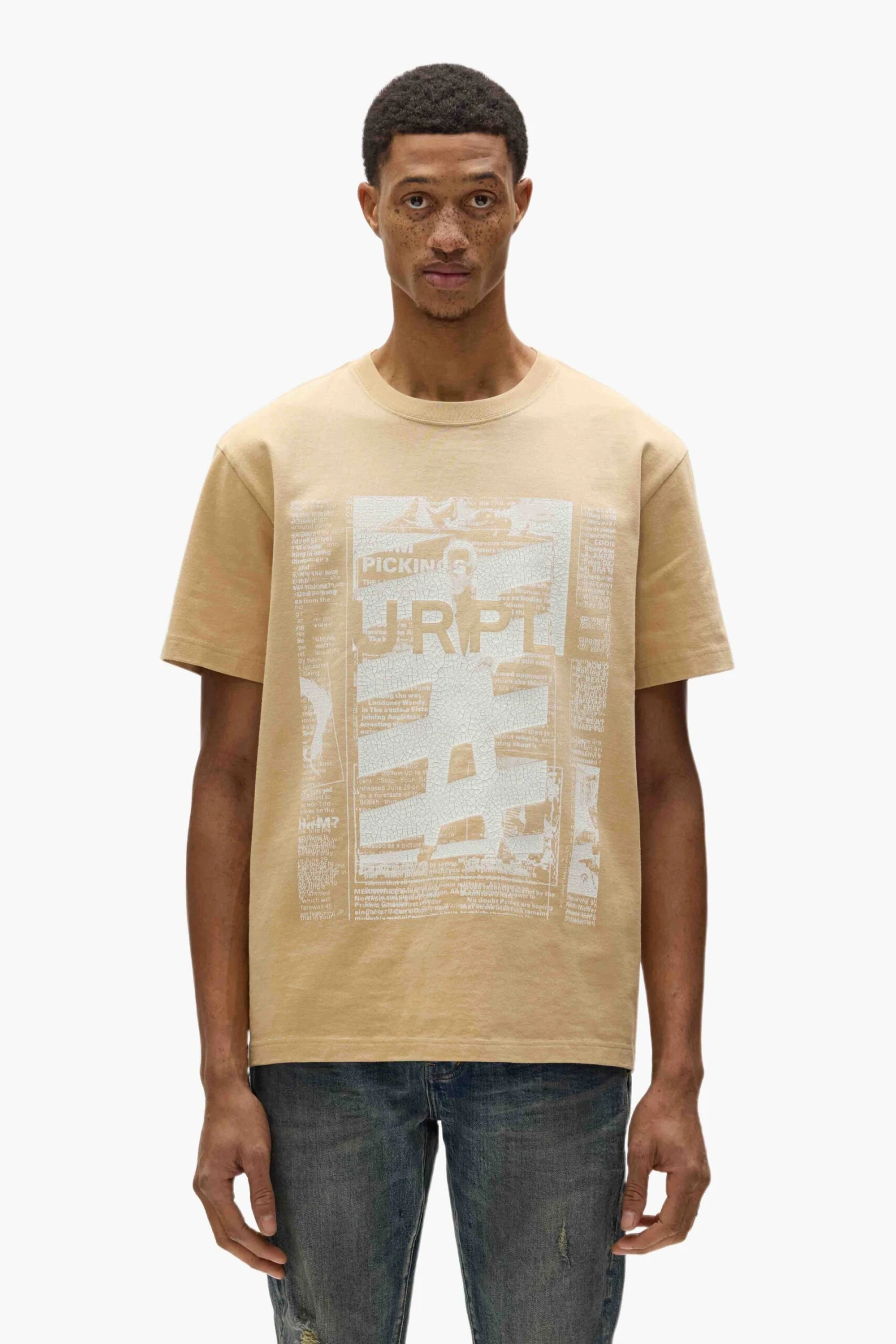 Newsprint Tee 3 Newsprint Tee