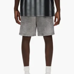 Faux Denim Wordmark All Around Shorts 7 Faux Denim Wordmark All Around Shorts -Purple-Brand Store P117 QTTA825 8246 scaled