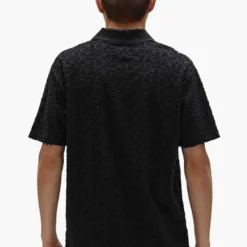 Terry Jacquard Polo -Purple-Brand Store P138 JTBB225 3 scaled