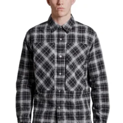 P304 PLAID SHIRT - Bias Chest Pocket 8 P304 PLAID SHIRT - Bias Chest Pocket -Purple-Brand Store P304 BC3 1 scaled