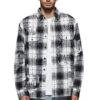 Gothic P Flannel Shirt -Purple-Brand Store P331 PFGG125 1 4c8d4761 355b 4ac3 957a 7757ce62f796