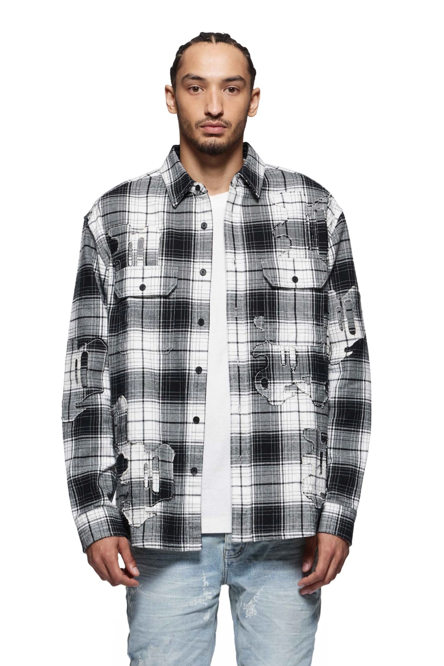 Gothic P Flannel Shirt 3 Gothic P Flannel Shirt
