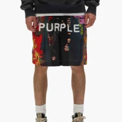 Abstract Swim Shorts