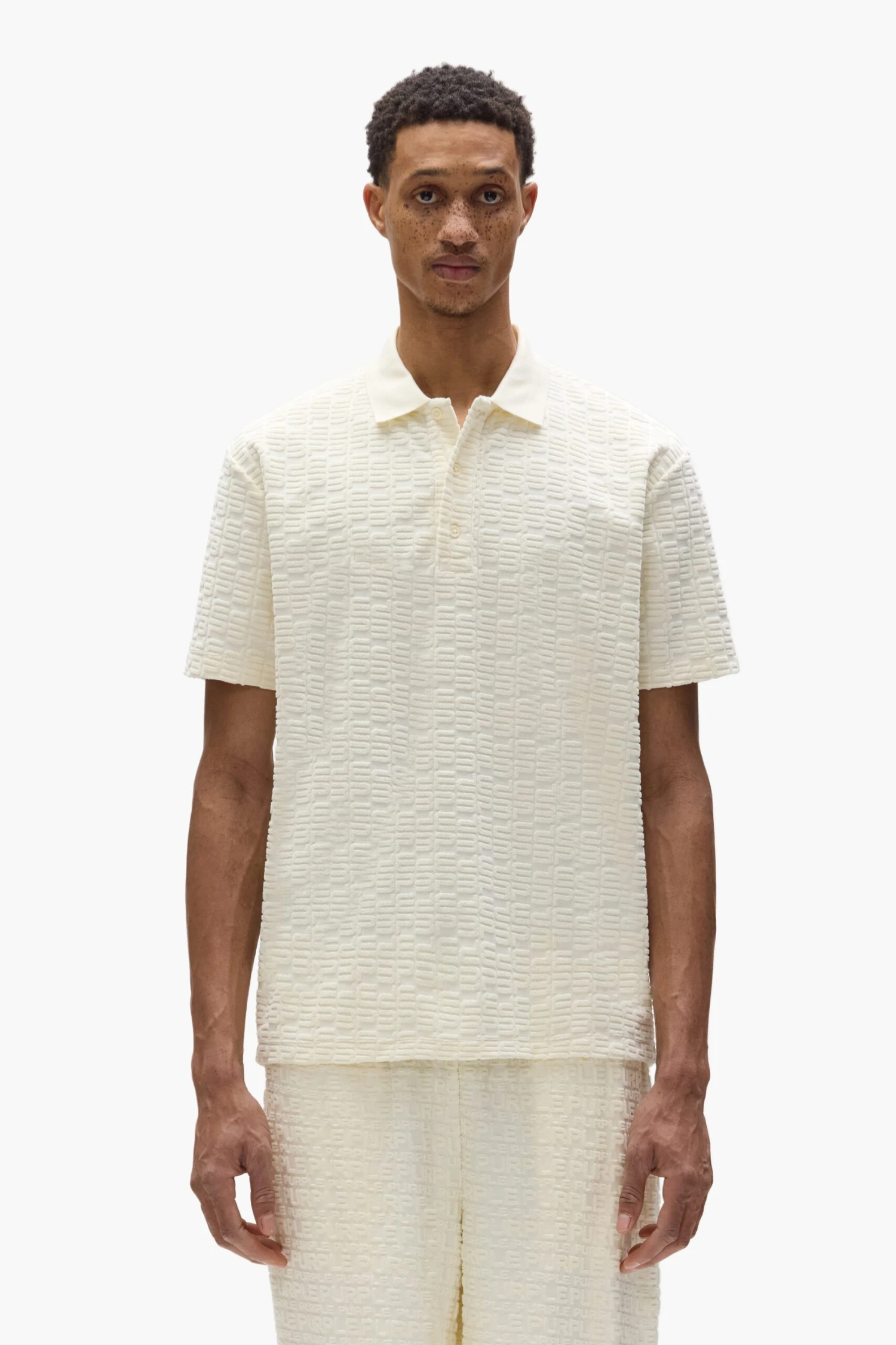 Terry Logo Polo 3 Terry Logo Polo