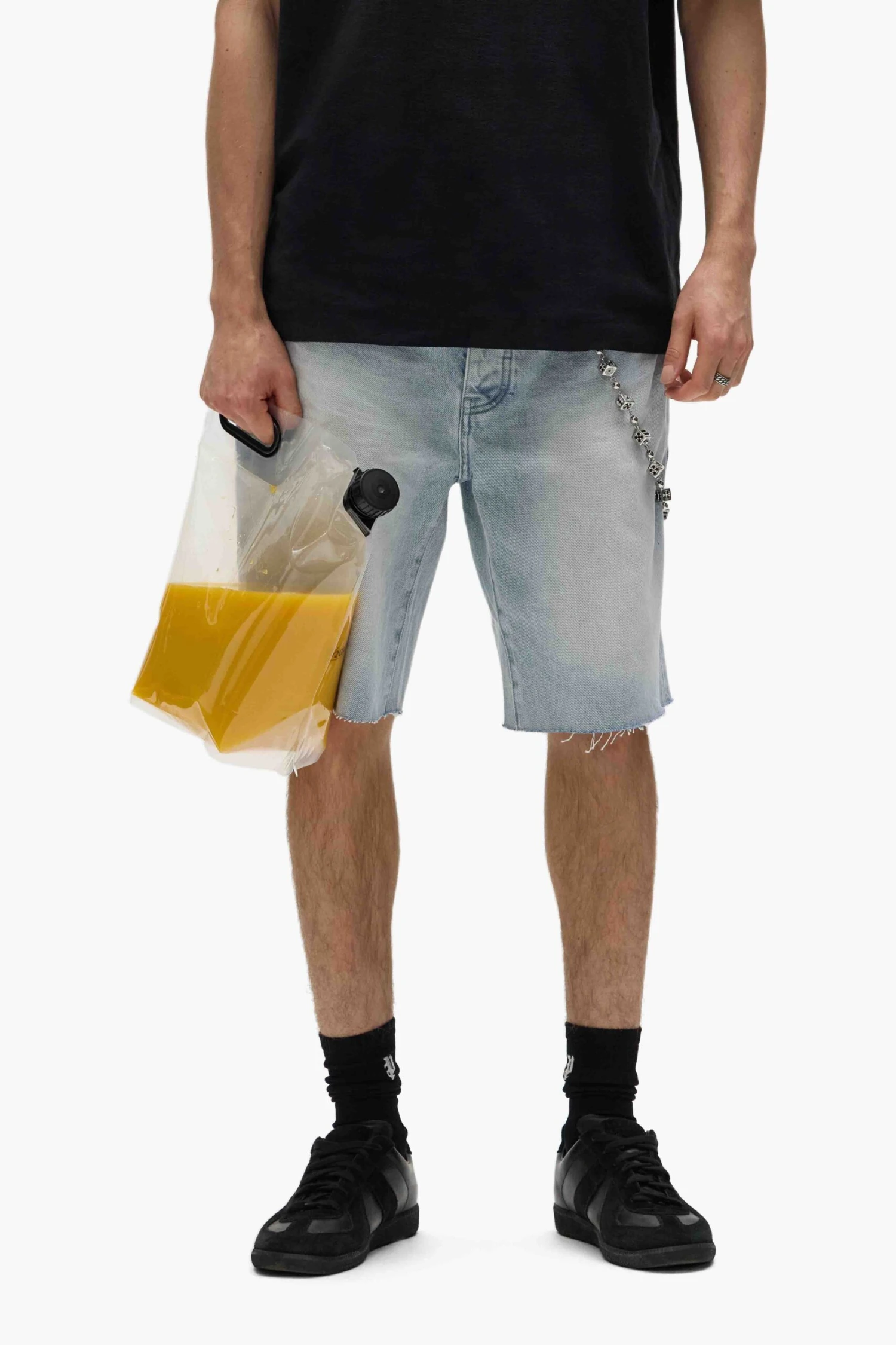 P059 Ciel Blue Shorts 6 P059 Ciel Blue Shorts - Image 4