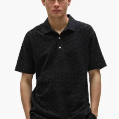 Terry Jacquard Polo -Purple-Brand Store SS25 LOOK 37 011a scaled