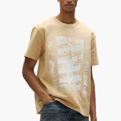 Newsprint Tee 10 Newsprint Tee -Purple-Brand Store SS25 LOOK 45 005a scaled