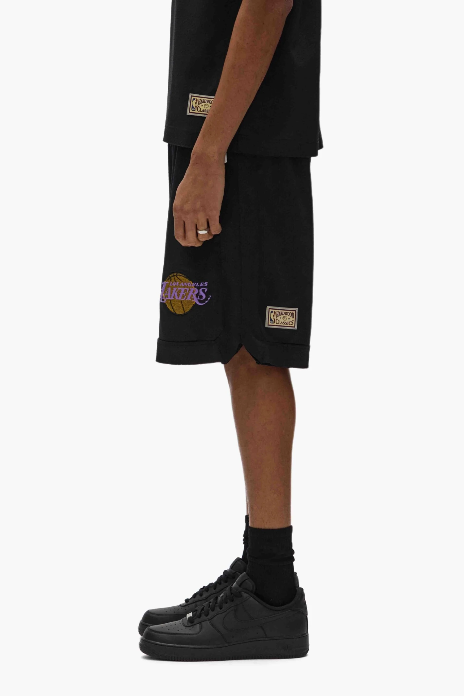 LA Lakers Mesh Shorts 4 LA Lakers Mesh Shorts - Image 2