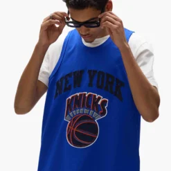 NY Knicks Mesh Jersey 11 NY Knicks Mesh Jersey -Purple-Brand Store SS25 LOOK 89 009a scaled