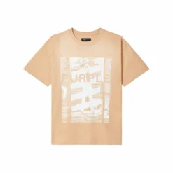 Newsprint Tee 11 Newsprint Tee -Purple-Brand Store SS25 P117 HABN225 ECRU scaled