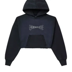 Crystal Cropped Hoodie 11 Crystal Cropped Hoodie -Purple-Brand Store SS25 W4013 HBBS225 BLACK scaled