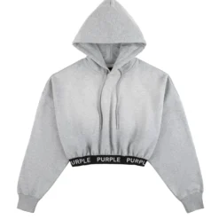Heather Cropped Hoodie -Purple-Brand Store unnamed 41 scaled