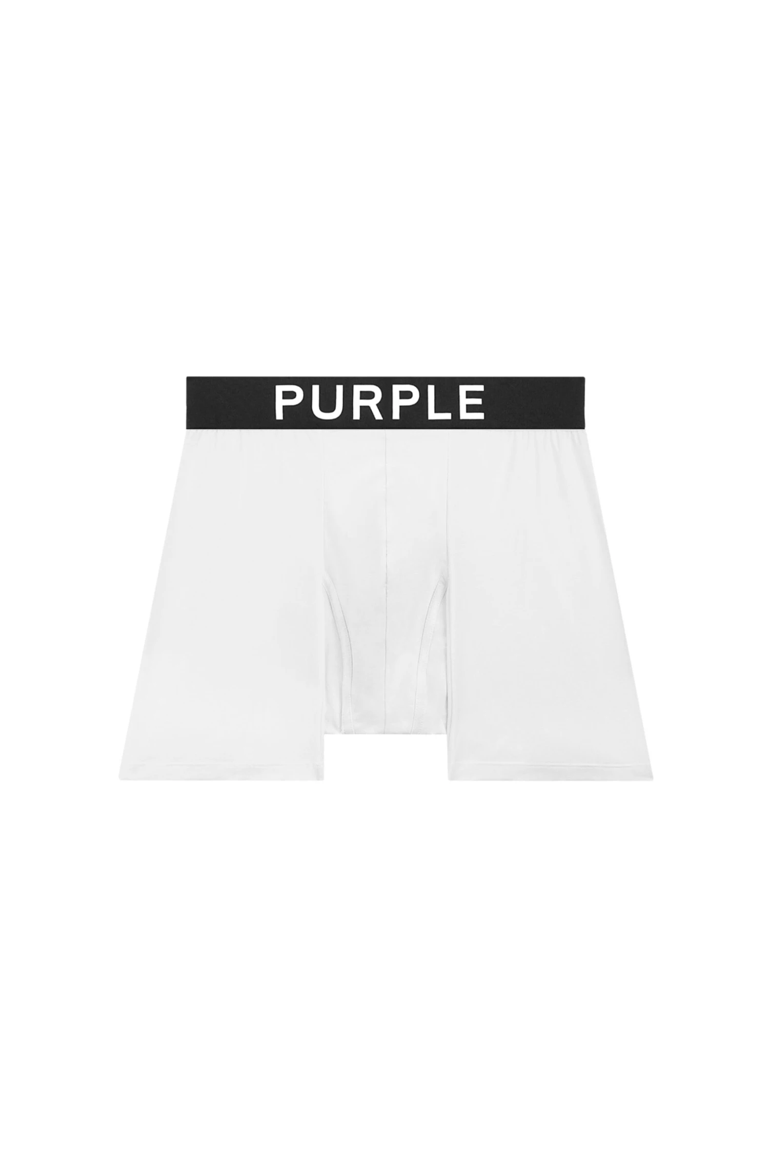 Purple Brand Boxer Brief Single - White 3 Purple Brand Boxer Brief Single - White